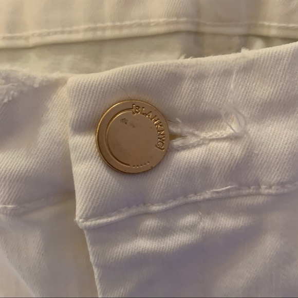 BLANK NYC Jeans in White w/ Bell Bottoms - Picture 6 of 9